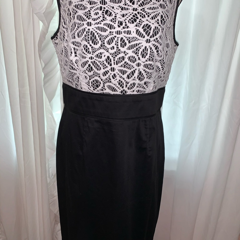 Black and white dress